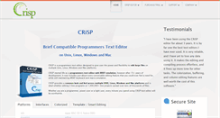 Desktop Screenshot of crisp.com